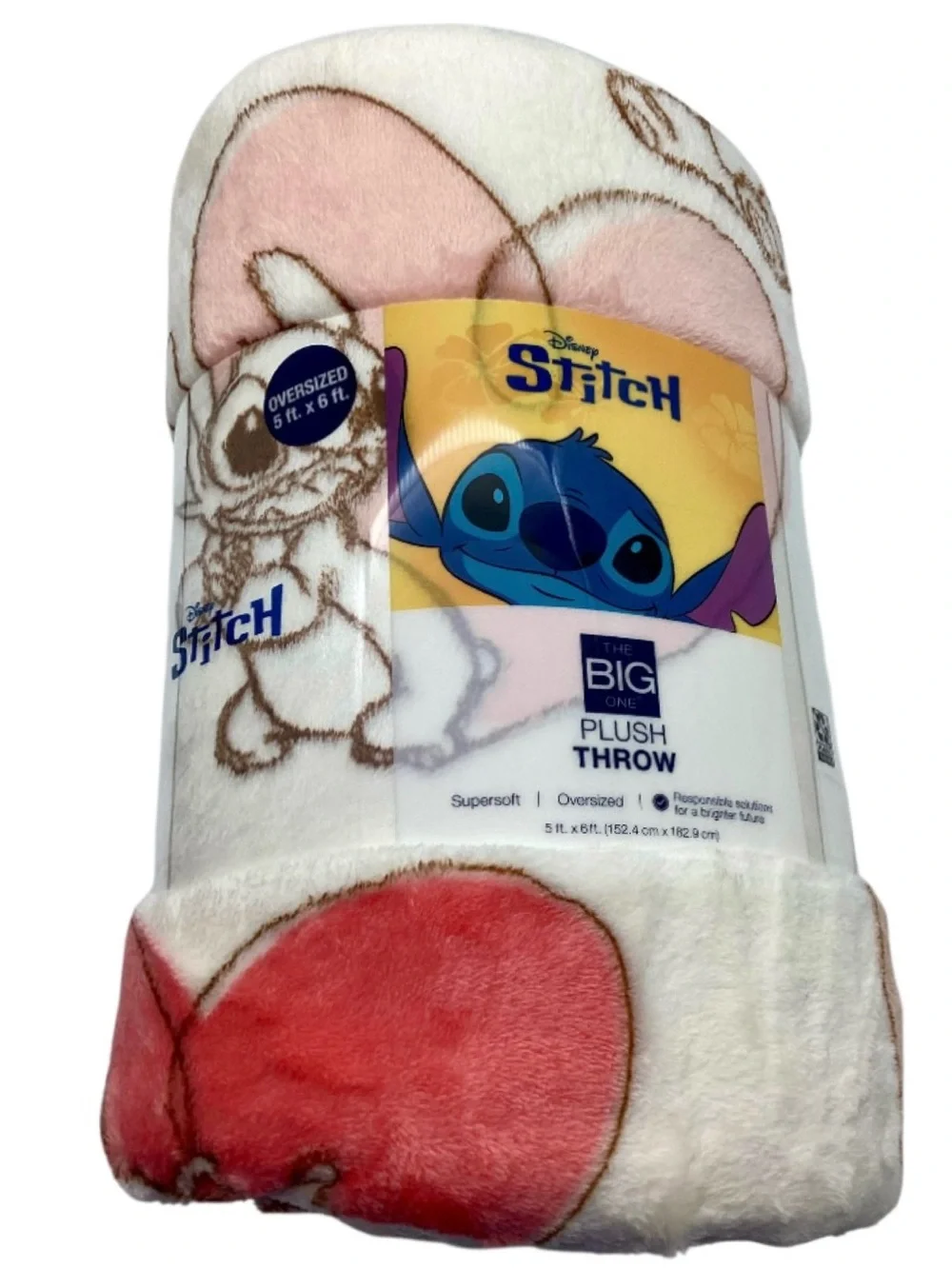 Disney Valentine's Day Oversized Supersoft Plush Throw (NWT)